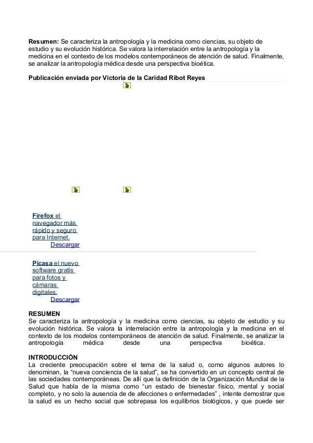 Bioética y antropología